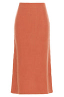 Jupe longue en maille