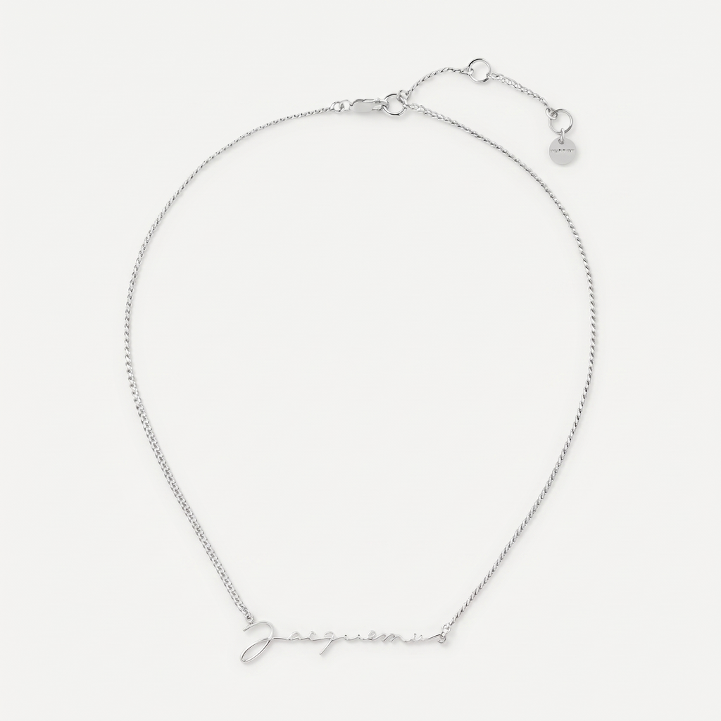 La Chaine Jacquemus Silver – face