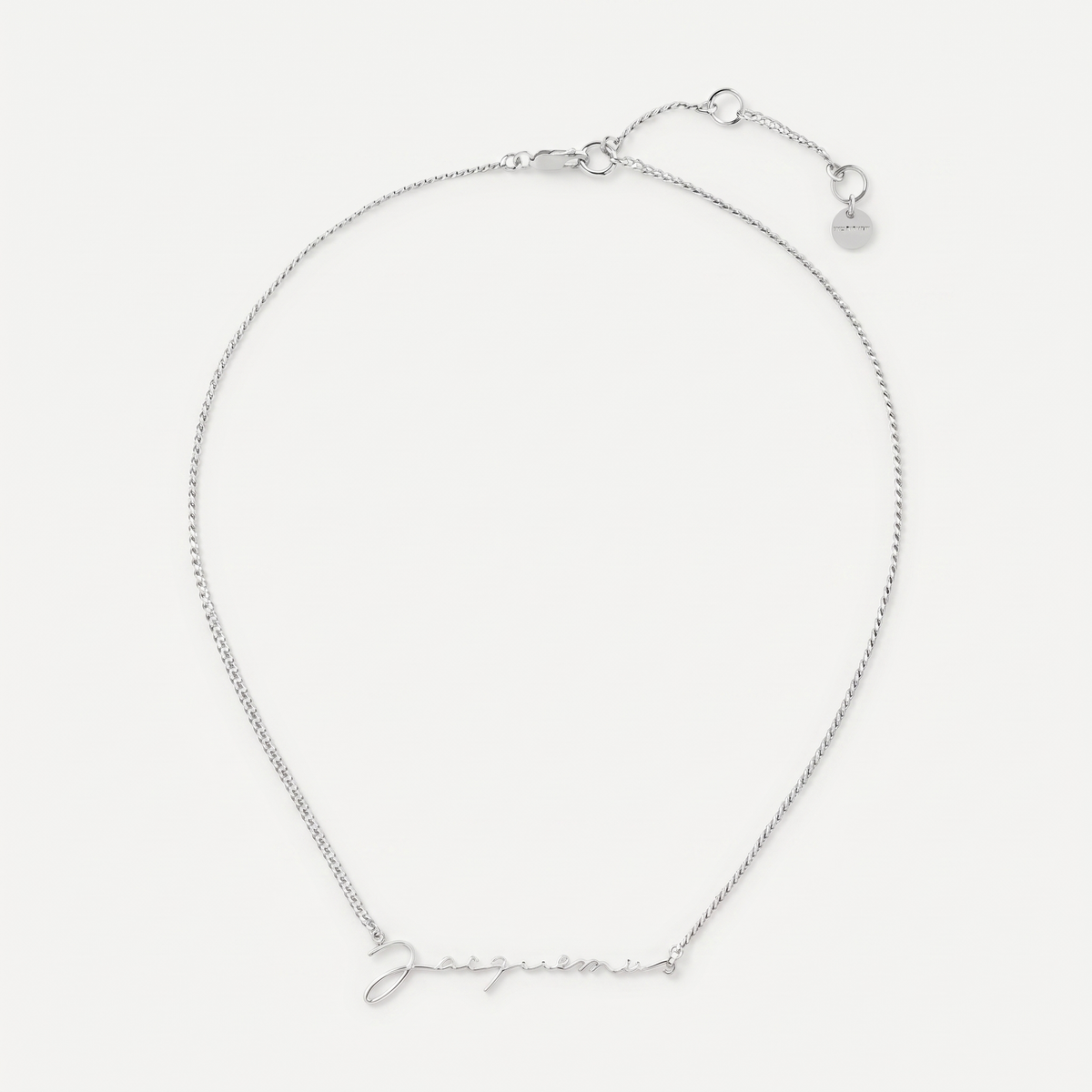 La Chaine Jacquemus Silver – face