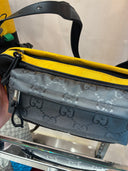 Sac bandoulière nylon monogrammé multicolore
