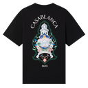 T-shirt Casablanca Hotel Emblem Black