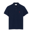 Polo Bleu Marine Ami de Coeur en Coton