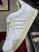 Sneakers Re-Web texturées blanc ivoire