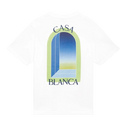 T-shirt Casablanca l'Arche Colorée Lime