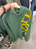 Hoodie oversize à logo graphique contrasté