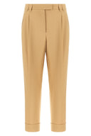 Pantalon Coton Beige