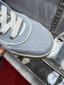 Sneakers Re-Web GG jacquard dégradé gris et bleu marine