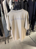 Balenciaga Medium Fit T-Shirt Embro Vintage Jersey Cementgrey XtraTonal
