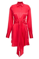 Chemise Soie Fuchsia