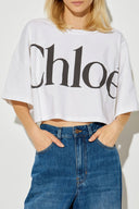 T-shirt court à logo