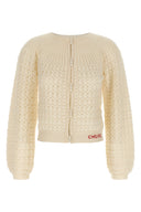 Gilet à logo jacquard