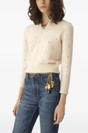 Pull à logo Jacquard