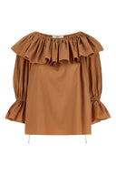 Chemise Coton Beige