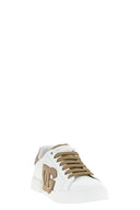 Sneakers Cuir Beige