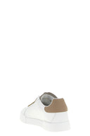 Sneakers Cuir Beige