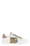 Sneakers Cuir Beige