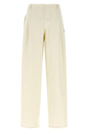 Pantalon Coton Beige