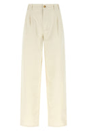 Pantalon Coton Beige