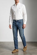 Pantalon Denim Bleu