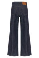 Pantalon Cuir Bleu
