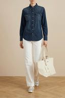 Chemise Coton Bleu