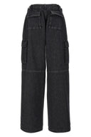 Pantalon Coton Noir
