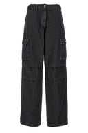 Pantalon Coton Noir