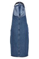 Robe Cuir Bleu