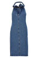 Robe Cuir Bleu