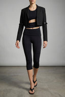 Veste Cuir Noir