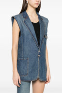 Pantalon Coton Bleu