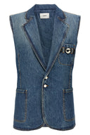 Pantalon Coton Bleu