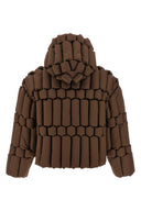 Doudoune Nylon Marron