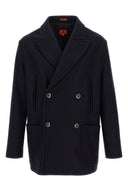 Manteau Laine Bleu