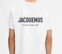 Le t-shirt adresse Dubaï Jacquemus White