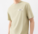 Le t-shirt Gros Grain Jacquemus Light Khaki