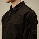 CP Company Organic Gabardine Full Zip Overshirt