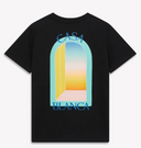 T-shirt Casablanca L'Arche Colorée Black