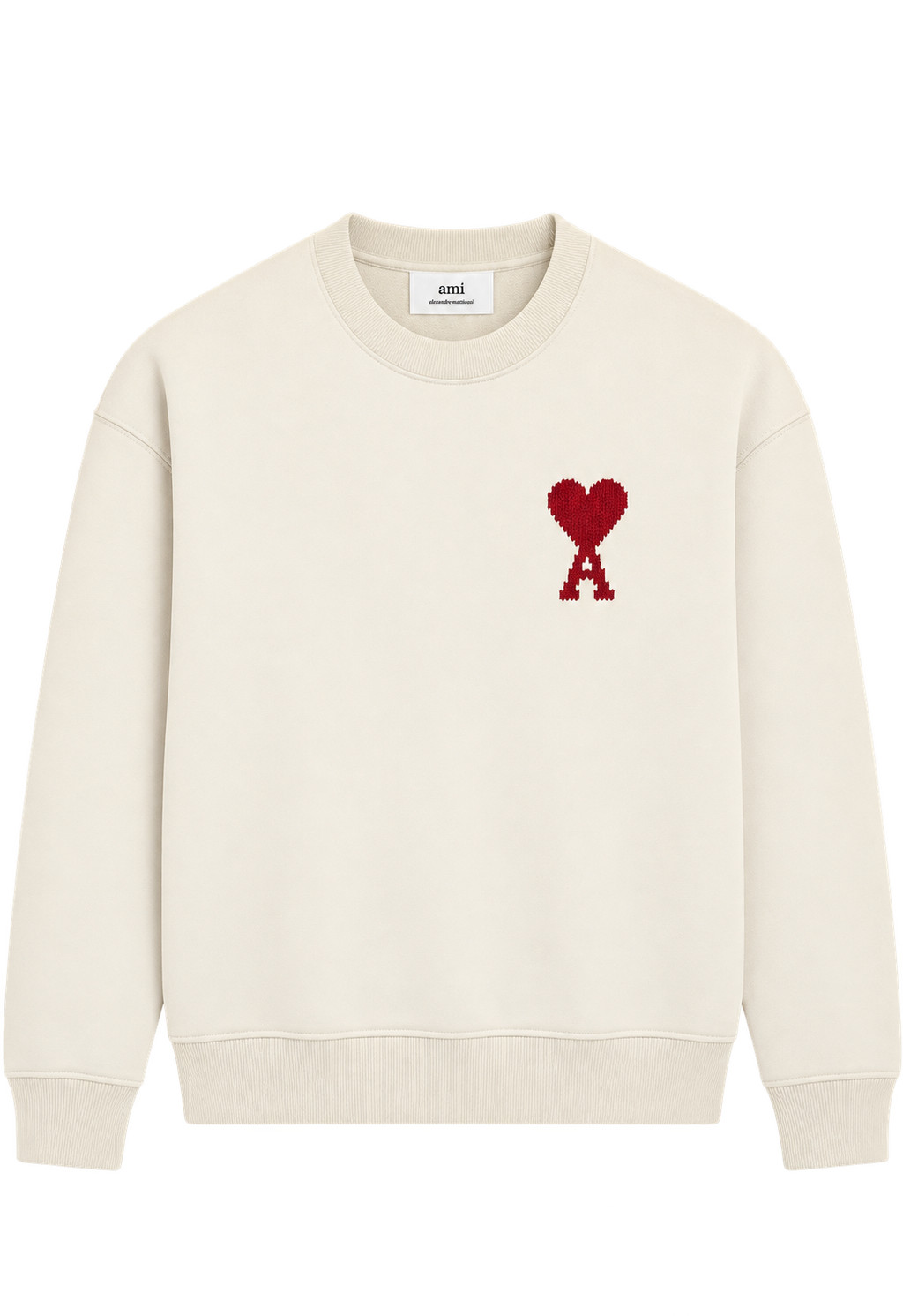 Sweatshirt Soleil Ami De Coeur en Coton — Ami Paris