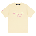 Le t-shirt Coup de Soleil Jacquemus Yellow