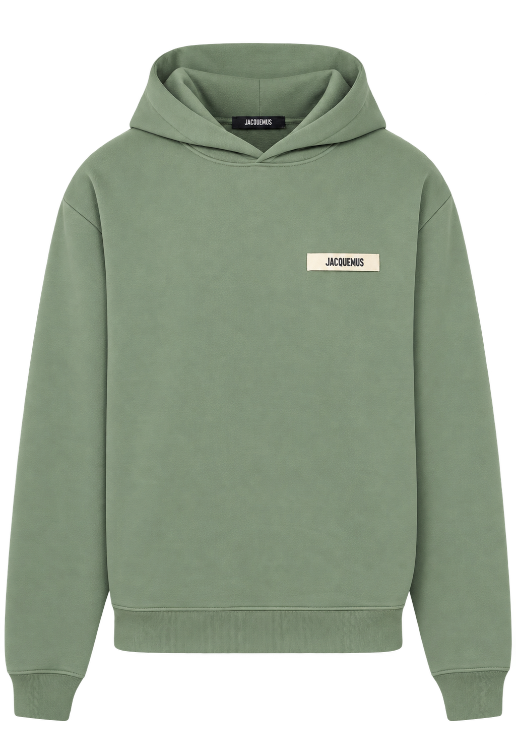 Le Hoodie Gros Grain Jacquemus Khaki
