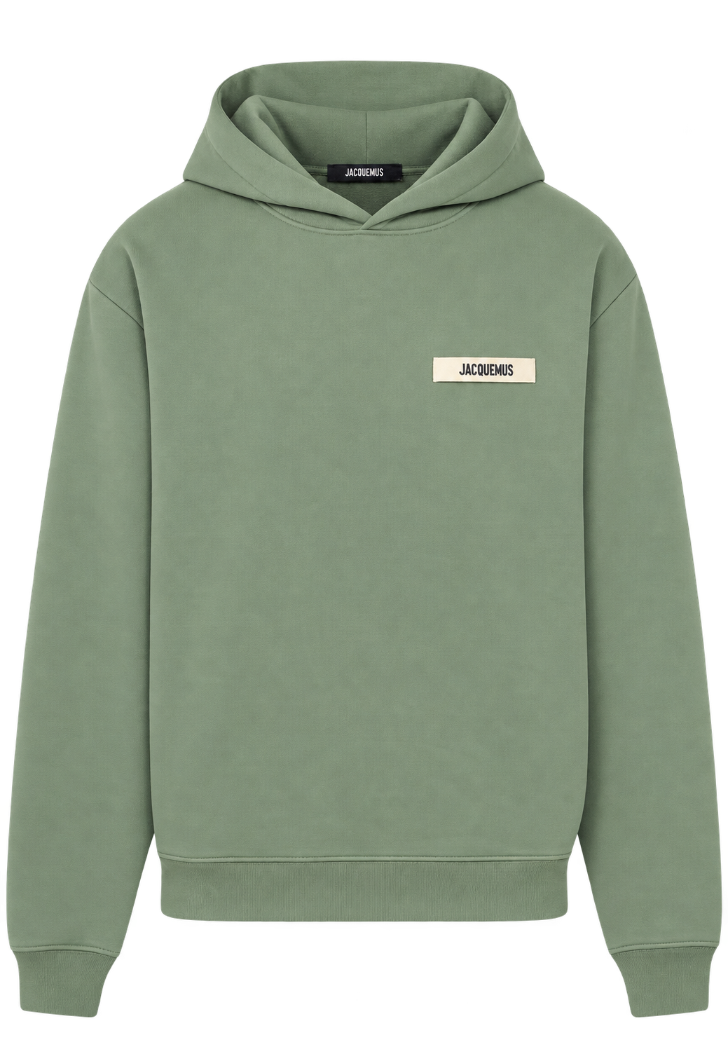 Le Hoodie Gros Grain Jacquemus Khaki