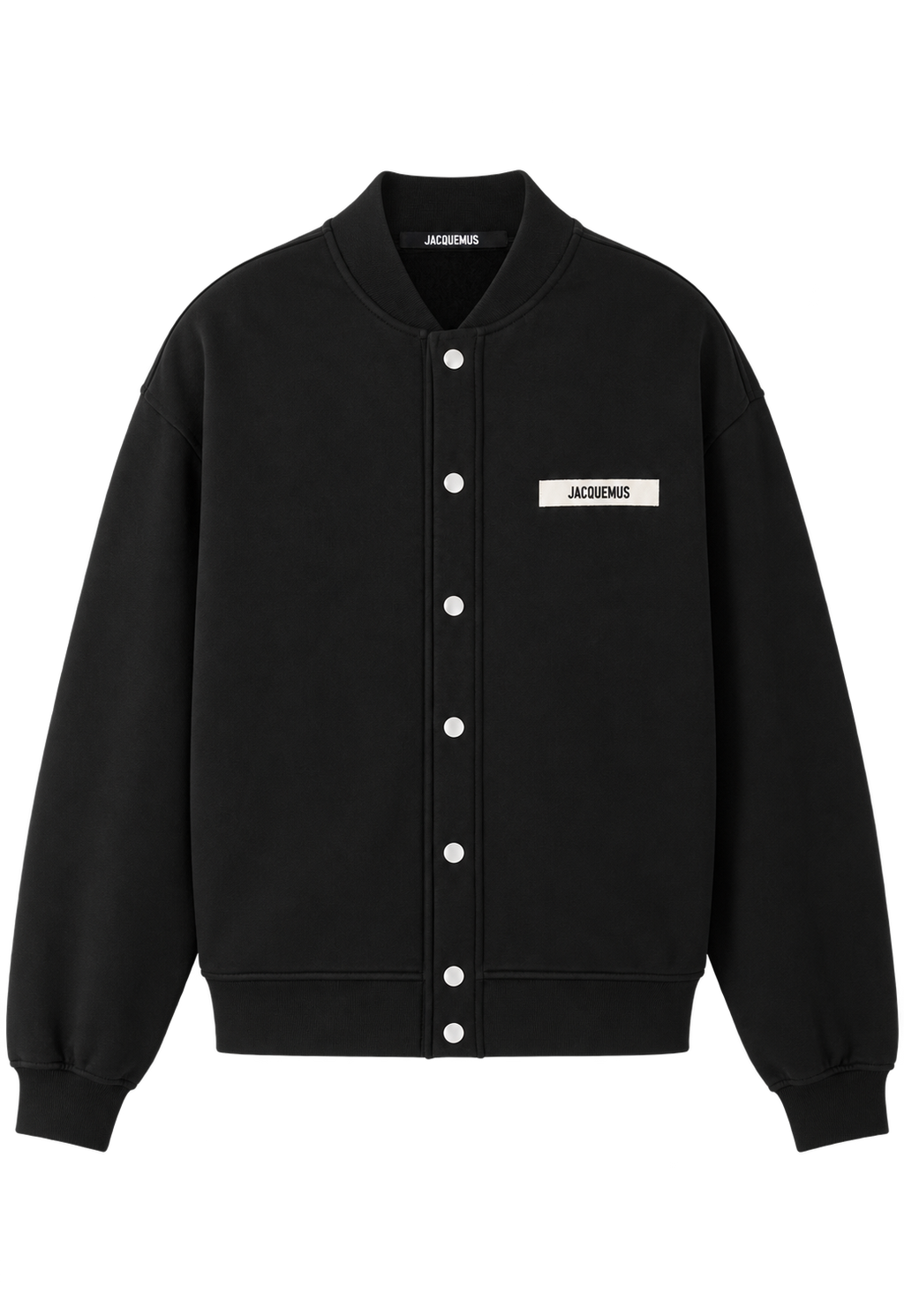 Le Cardigan Gros Grain Jacquemus Black