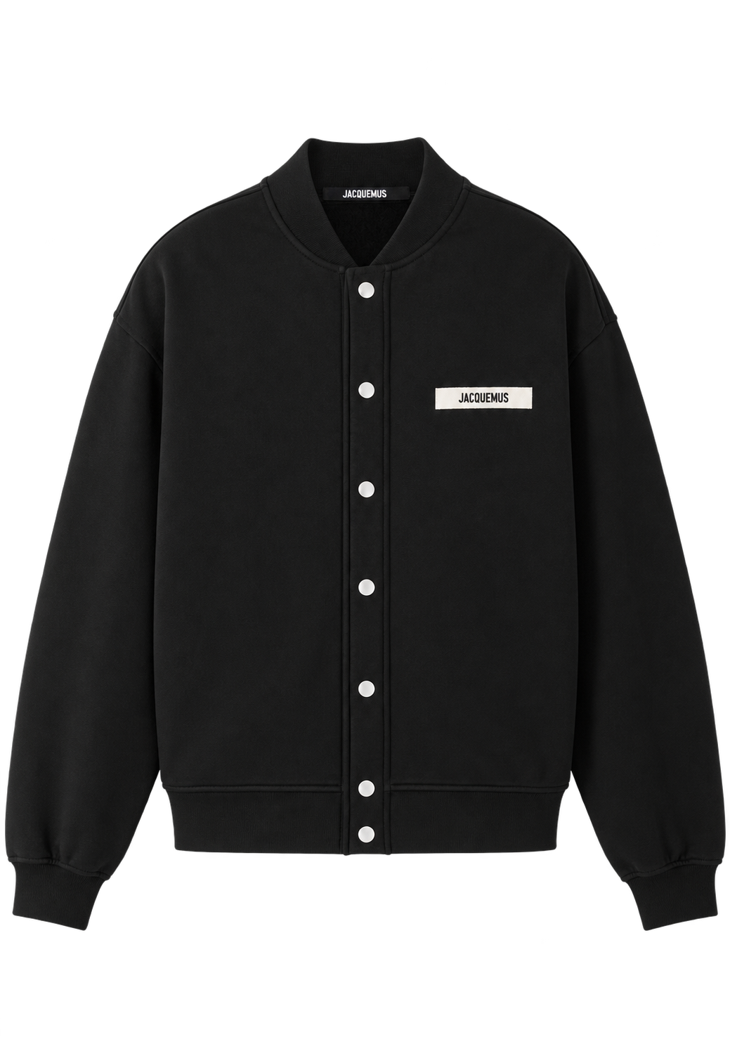 Le Cardigan Gros Grain Jacquemus Black