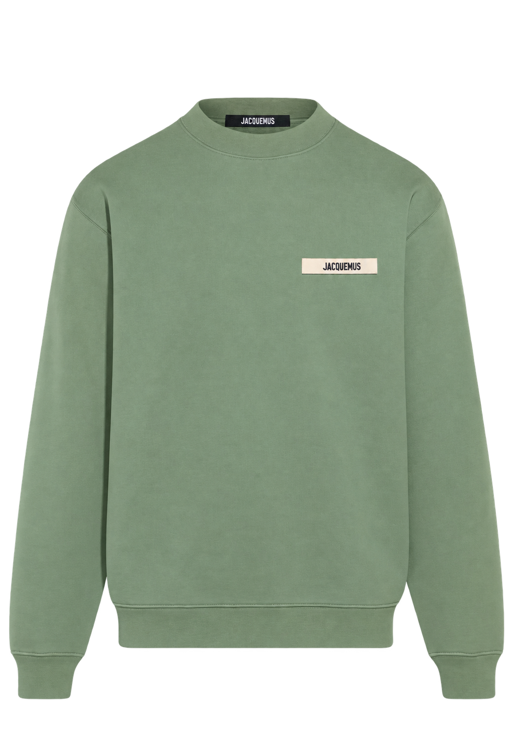 Le Sweatshirt Gros Grain Jacquemus Khaki