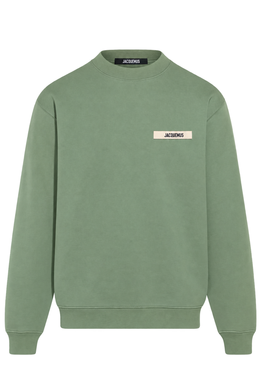 Le Sweatshirt Gros Grain Jacquemus Khaki