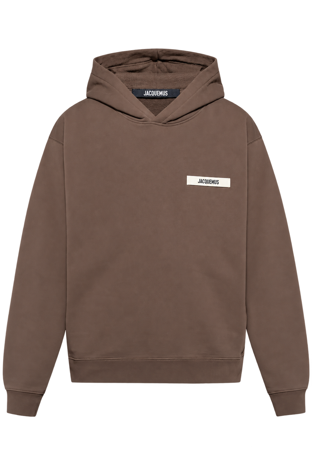 Le Hoodie Gros Grain Jacquemus Dark Brown