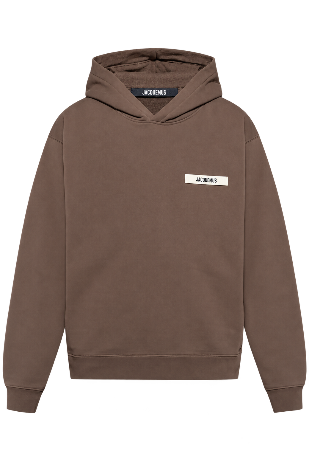 Le Hoodie Gros Grain Jacquemus Dark Brown