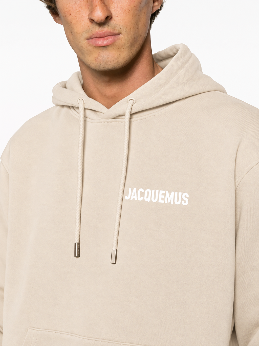 Le Hoodie Classique Jacquemus Beige — vue 4