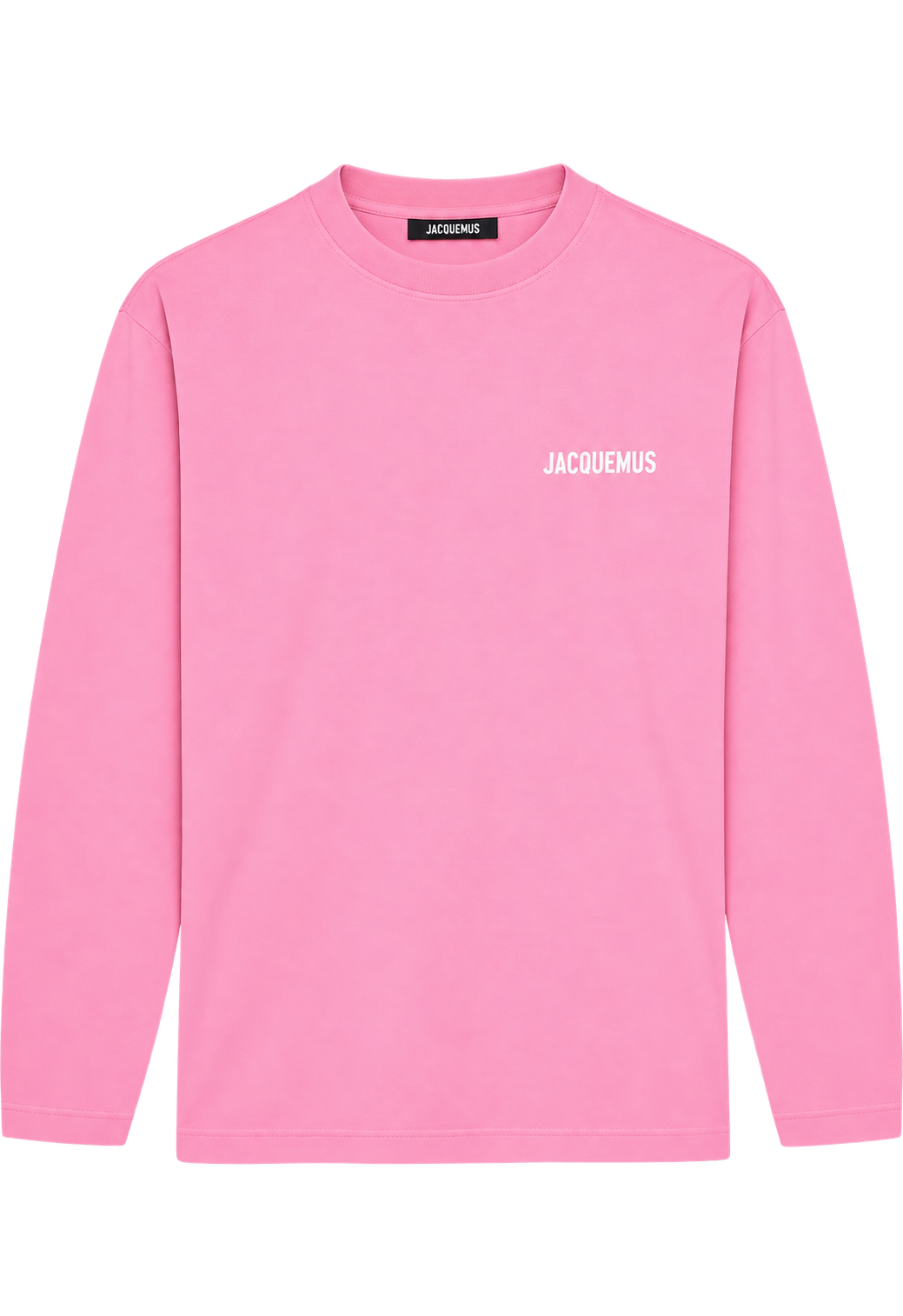 Le t-shirt Manches Longues Jacquemus Rose